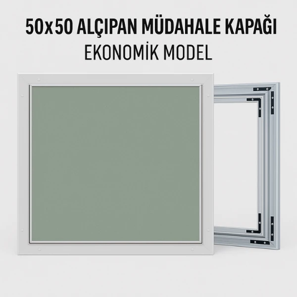 50x50 Alçıpan Müdahale Kapağı Ekonomik Model